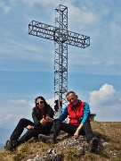 Monte Suchello (1541 m) da Aviatico (1080 m) il 13 aprile 2015  - FOTOGALLERY